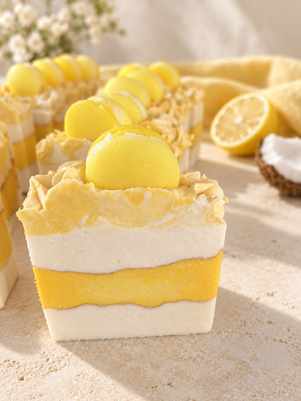 Lemon Coconut Macaroon