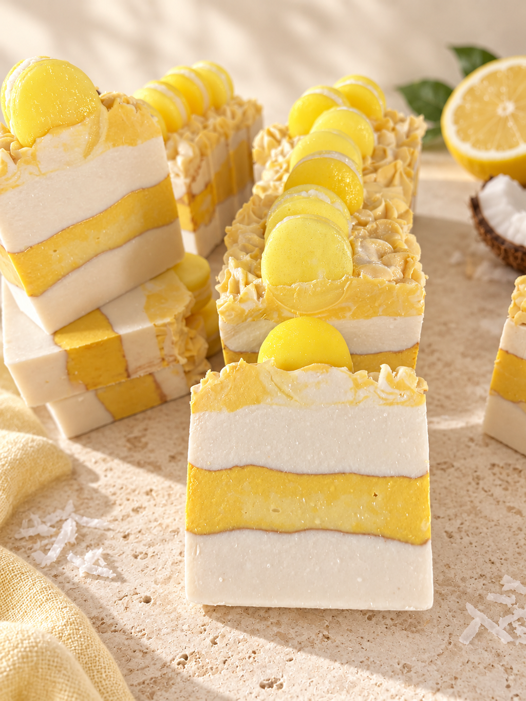 Lemon Coconut Macaroon