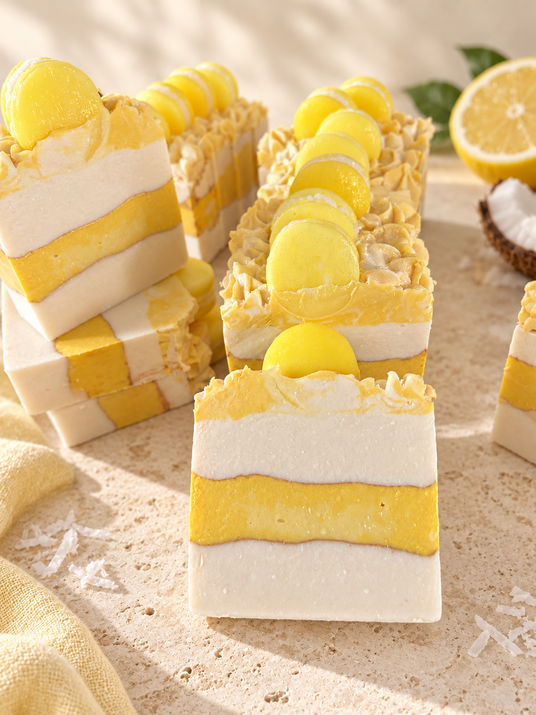 Lemon Coconut Macaroon