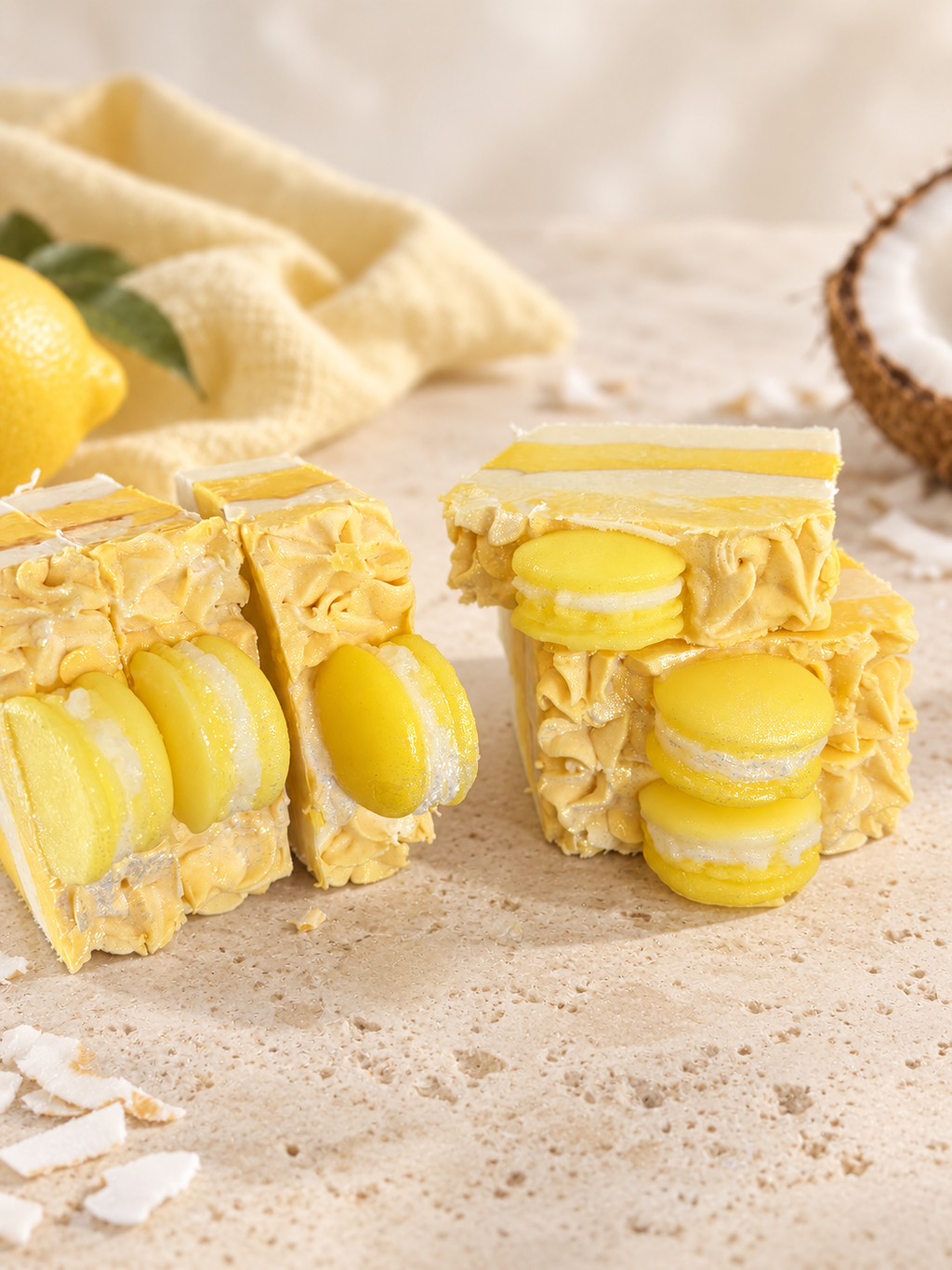 Lemon Coconut Macaroon
