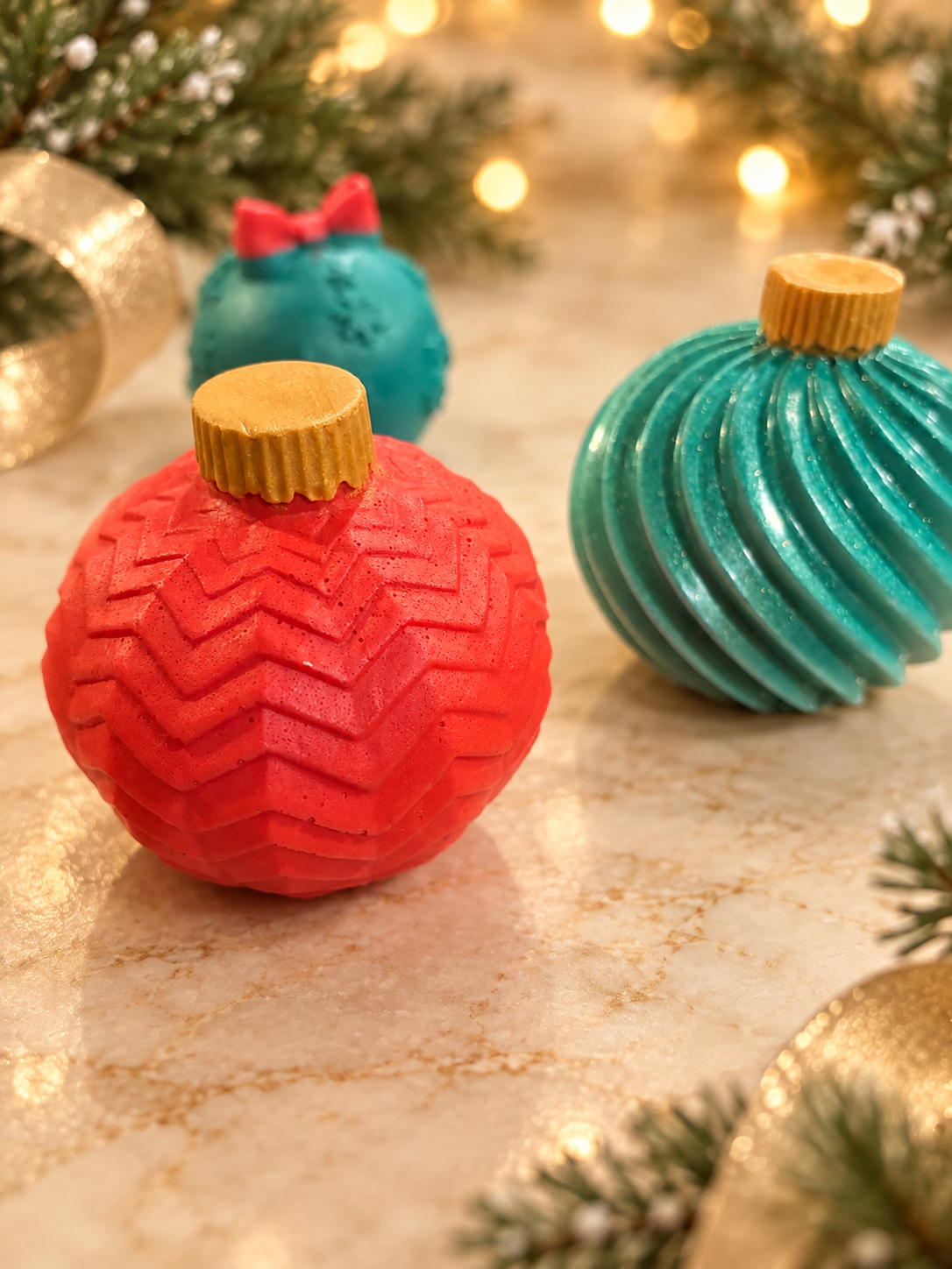Holiday Keepsake Ornaments Soap