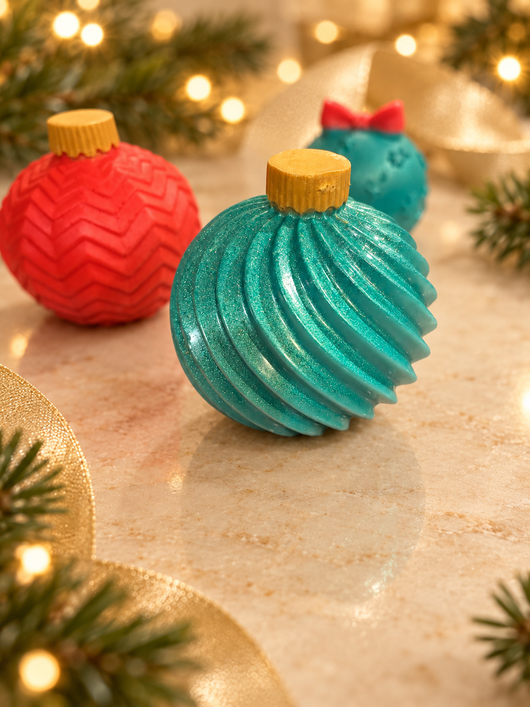 Holiday Keepsake Ornaments Soap