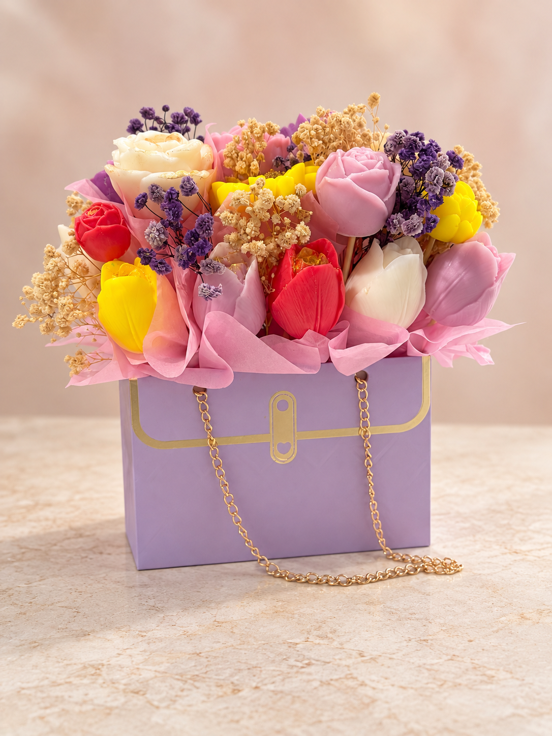 Forever in Bloom – 24-Piece Luxury Soap Bouquet