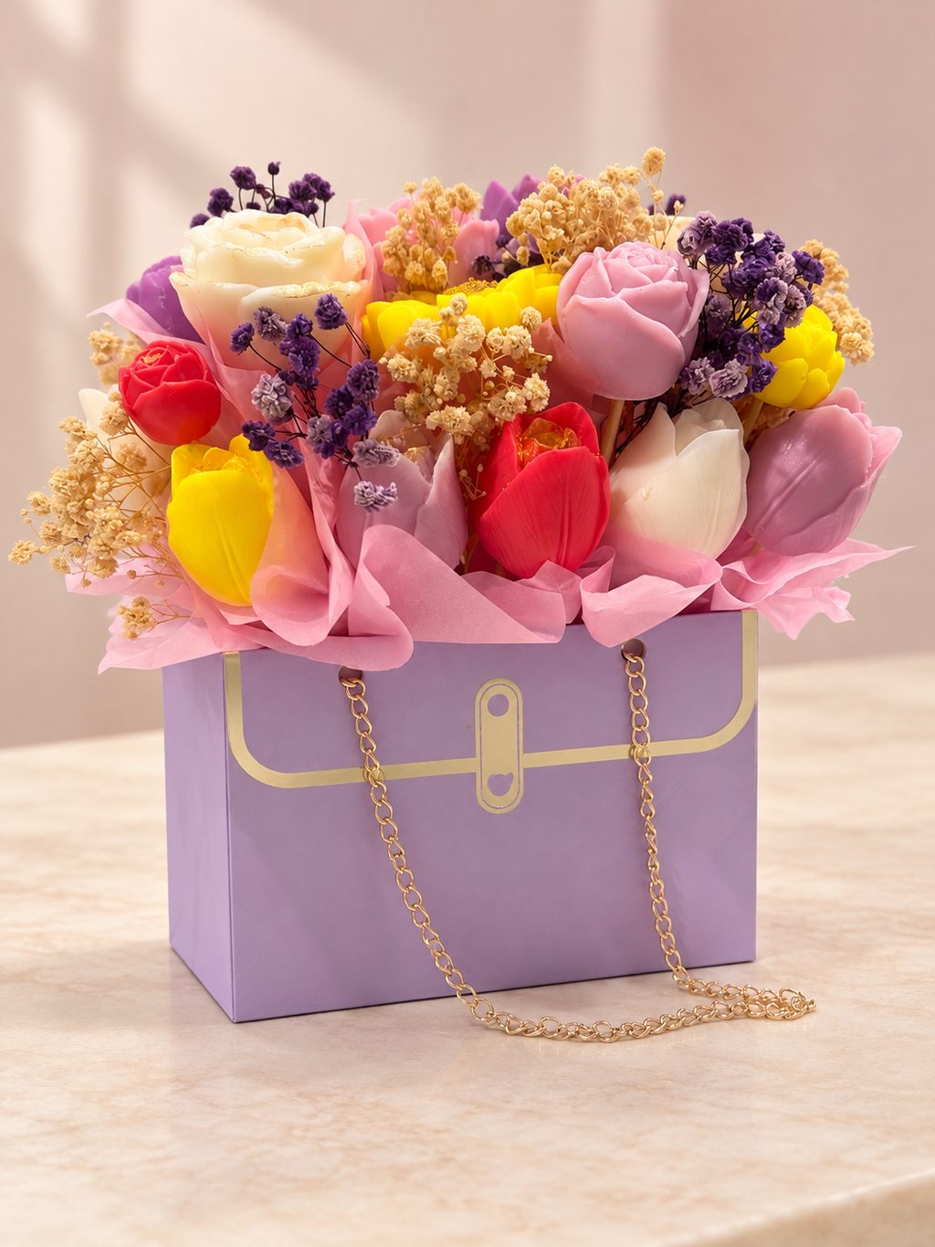 Forever in Bloom – 24-Piece Luxury Soap Bouquet