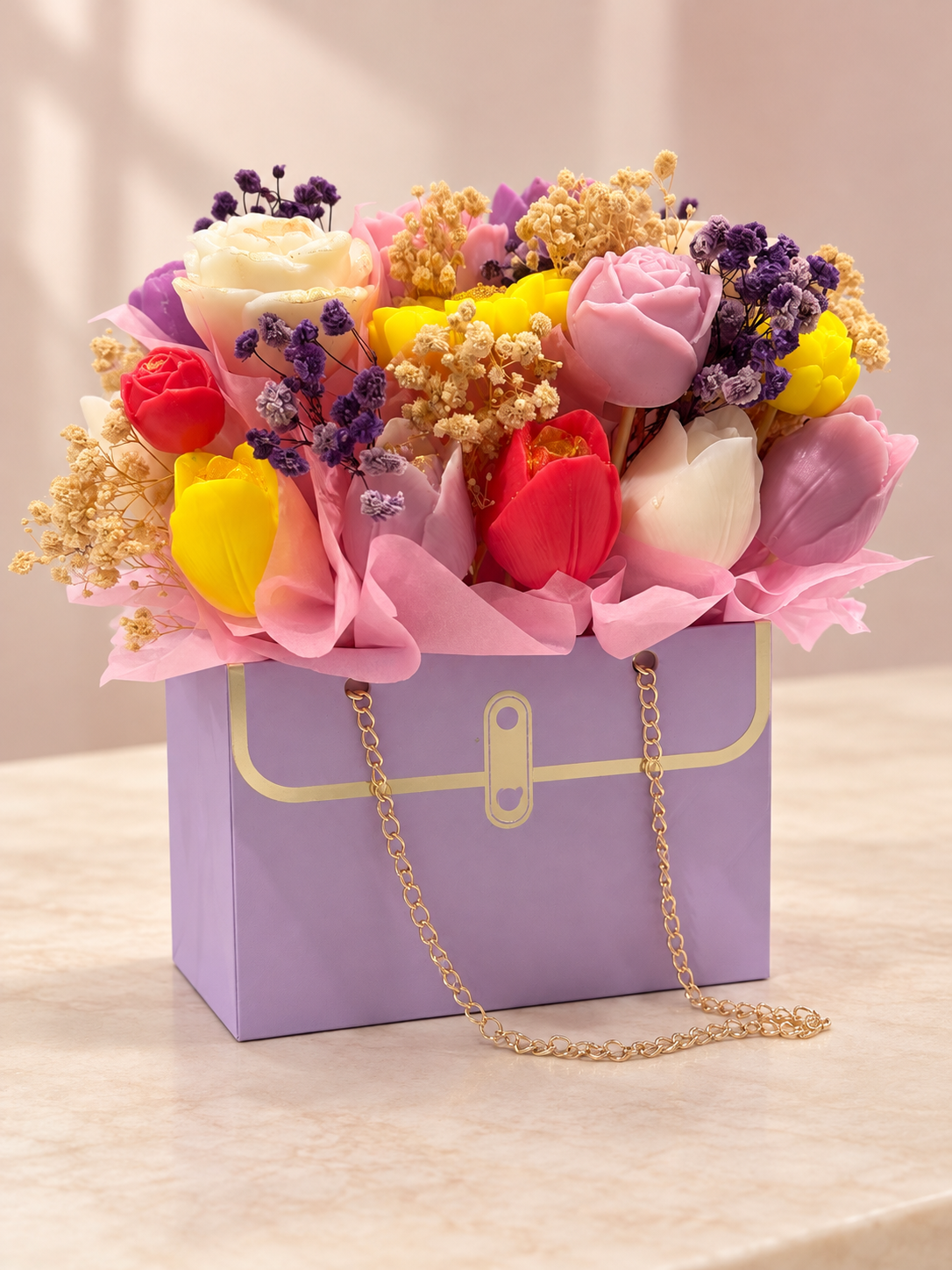 Forever in Bloom – 24-Piece Luxury Soap Bouquet